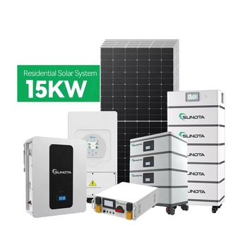 Commercial off-grid solar power system container station