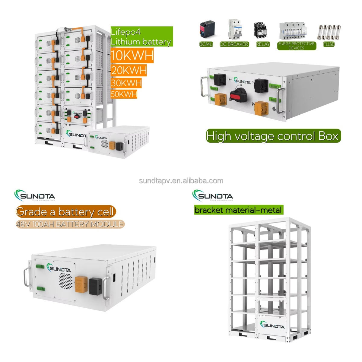 20kw Complete Set Solar Energy Power Storage System 20KW 30KW 25kw 35kw Hybrid Solar Panel Electric Power Generation Kit
