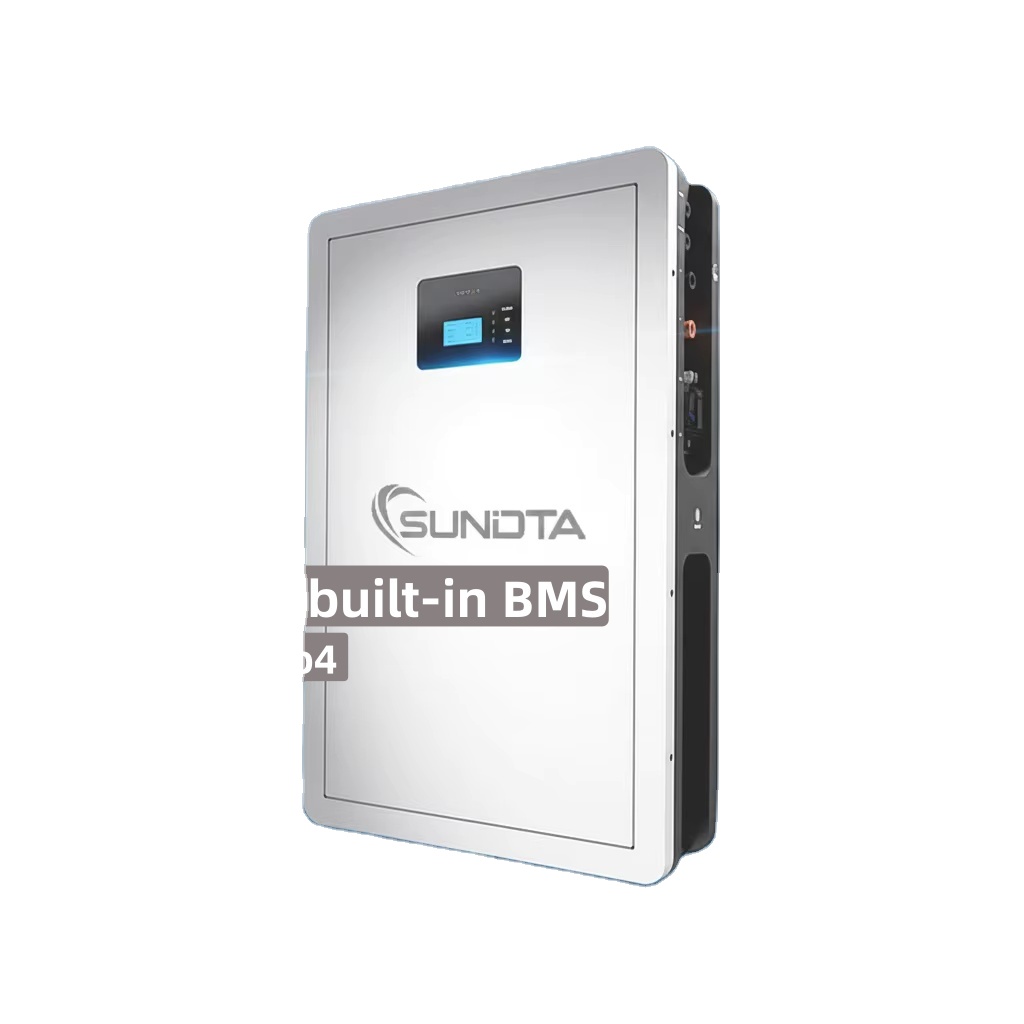 Sundta IP65 10kWh 51.2V 200Ah Wall Mounted LiFePO4 Battery for Home Solar Storage with Smart BMS