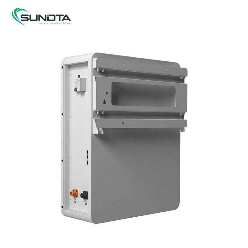 Sundta EU Warehouse 48V/51.2V LiFePO4 Lithium Ion Battery 10kWh Solar Home Energy Storage System Wall-Mounted 200Ah Capacity