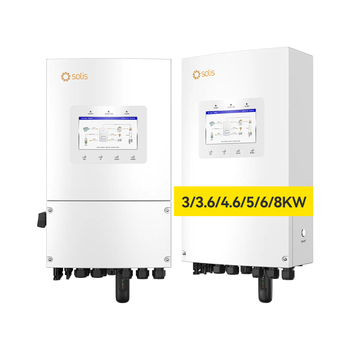 Solis S6-EH1P 3kW to 8kW low voltage single phase hybrid inverter