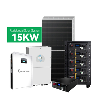 15kW off-grid complete home solar kit with lithium battery bank