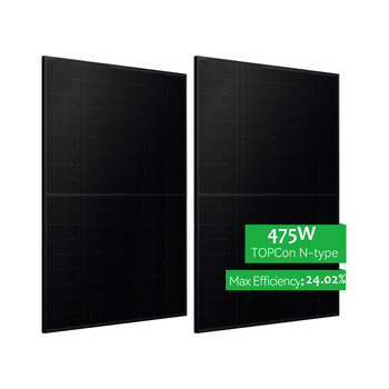 All Black Shingled Solar Panel 420W to 440W for Residential Roofs