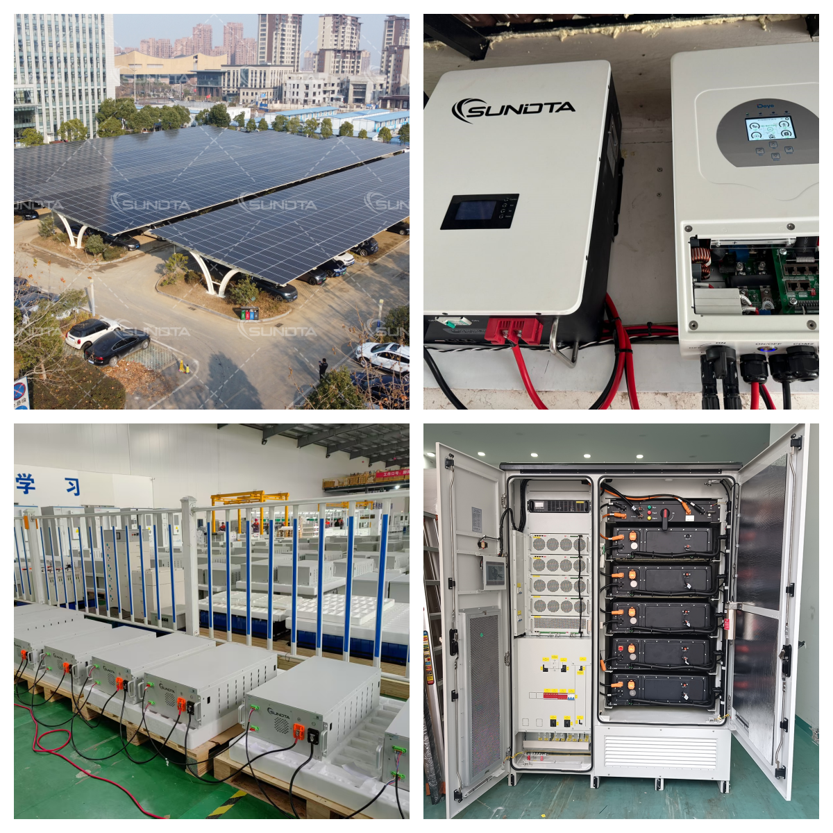 Sundta Hybrid Solar Energy System Low Price Solar Panel Kit 5KW 10KW 12KW 15KW Full Set Solar System Kit Home System
