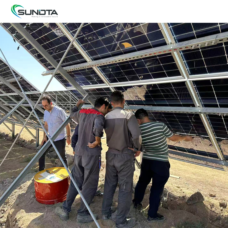 585W-595W Premium N-Type Bifacial PV Module | Monocrystalline Solar Panel for High-Yield Energy Generation