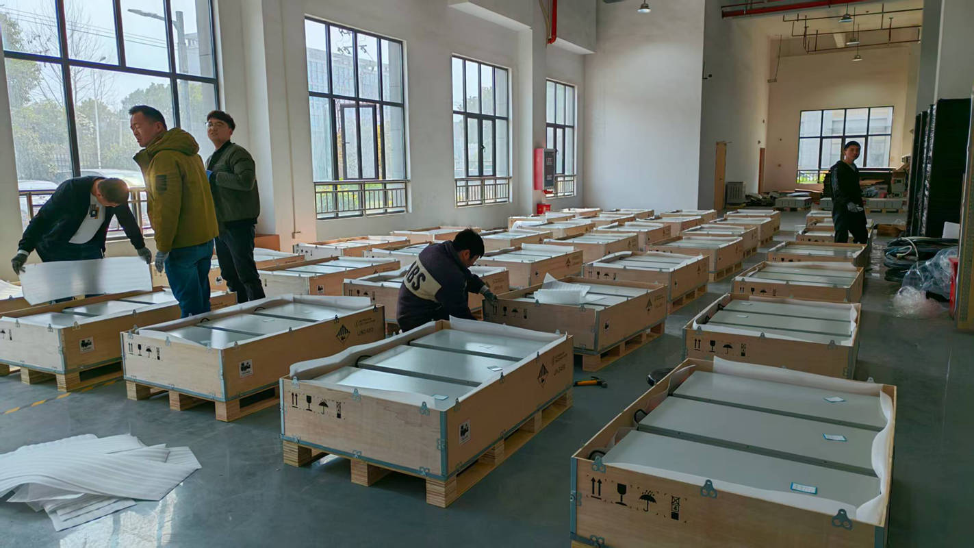 Finished warehouse and packaging