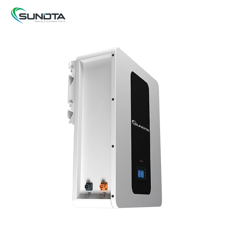 Sundta EU Warehouse 48V/51.2V LiFePO4 Lithium Ion Battery 10kWh Solar Home Energy Storage System Wall-Mounted 200Ah Capacity