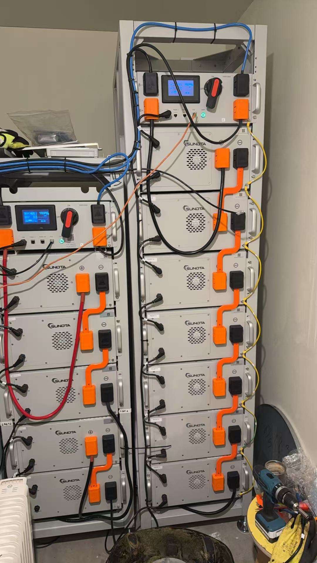 30KWH 51.2V 314AH LiFePO4 Battery Solar Energy Home Energy Storage 48v Solar Battery ALL in ONE SOLAR POWER SYSTEM