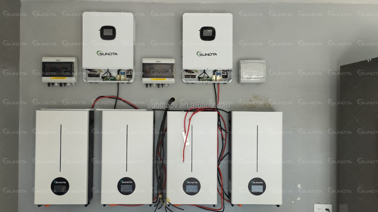 15kW-50kW High-Efficiency Hybrid Solar Power System with Smart MPPT for Whole-House Backup