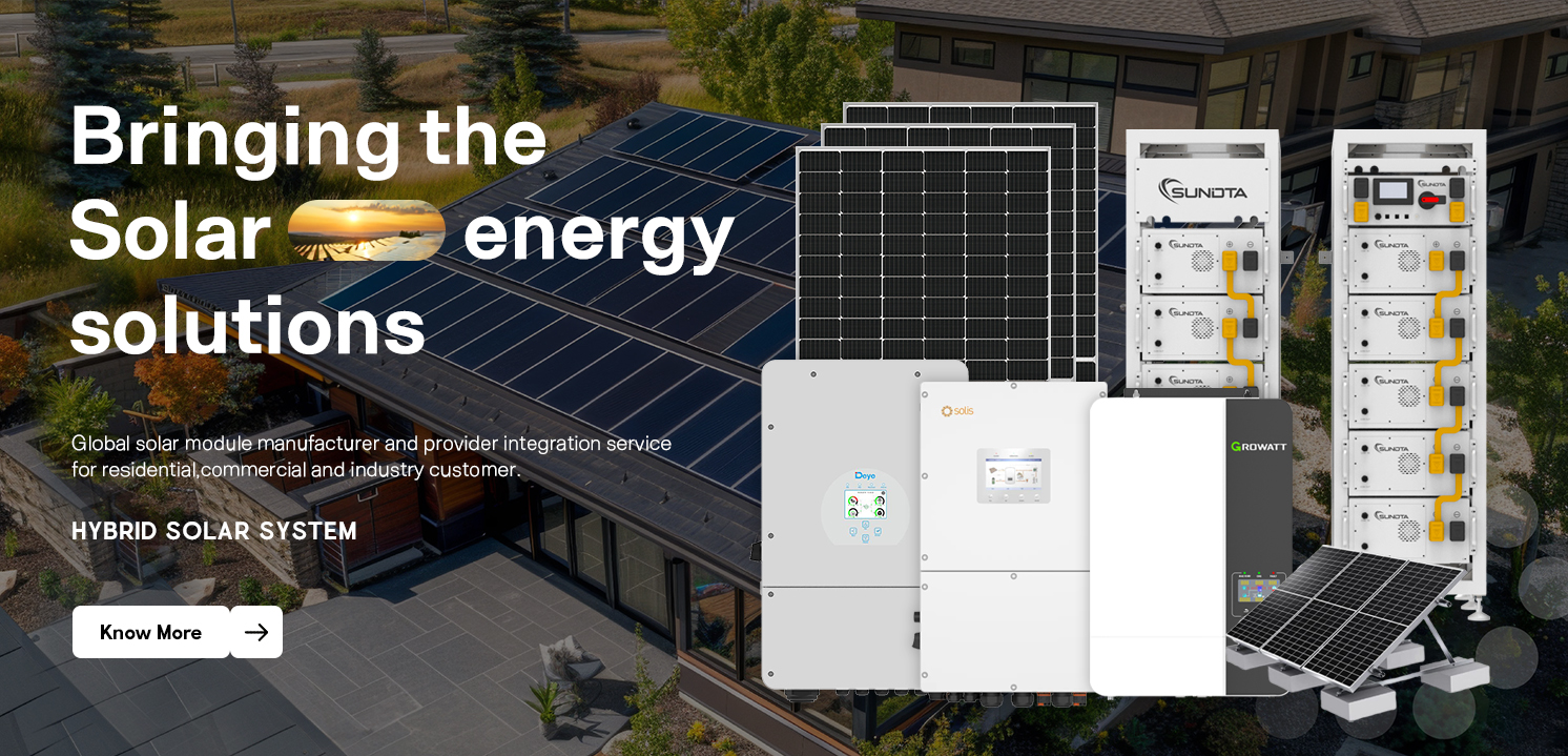 Solar Energy System Setup