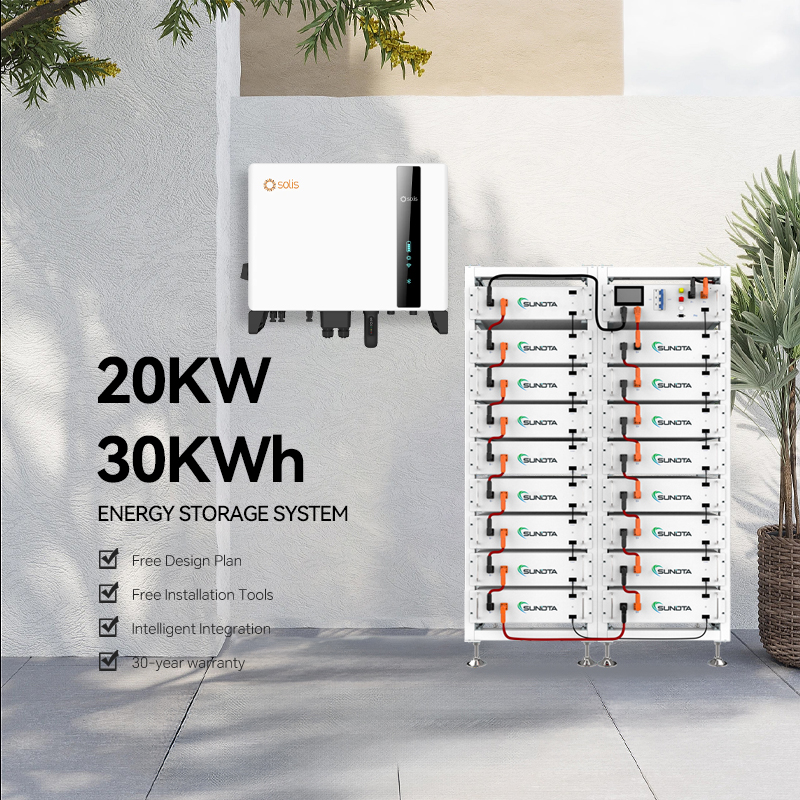 Complete 50kw Hybrid Solar System deye 3 Phase 380v on off Grid 10kw 15kw 20kw 25kw 30kw 40kw 50kw  Solar Energy System